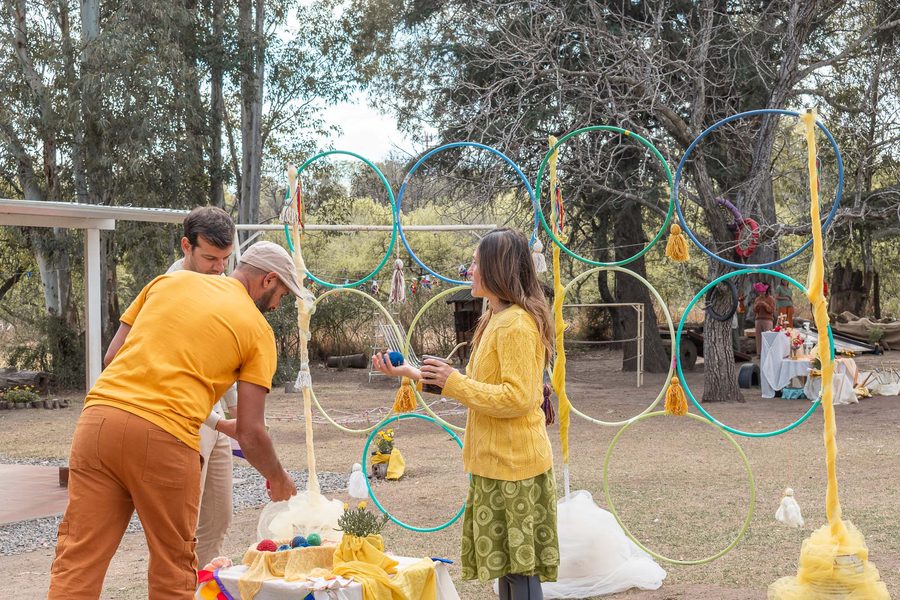 Niños en la Fiesta del Valor